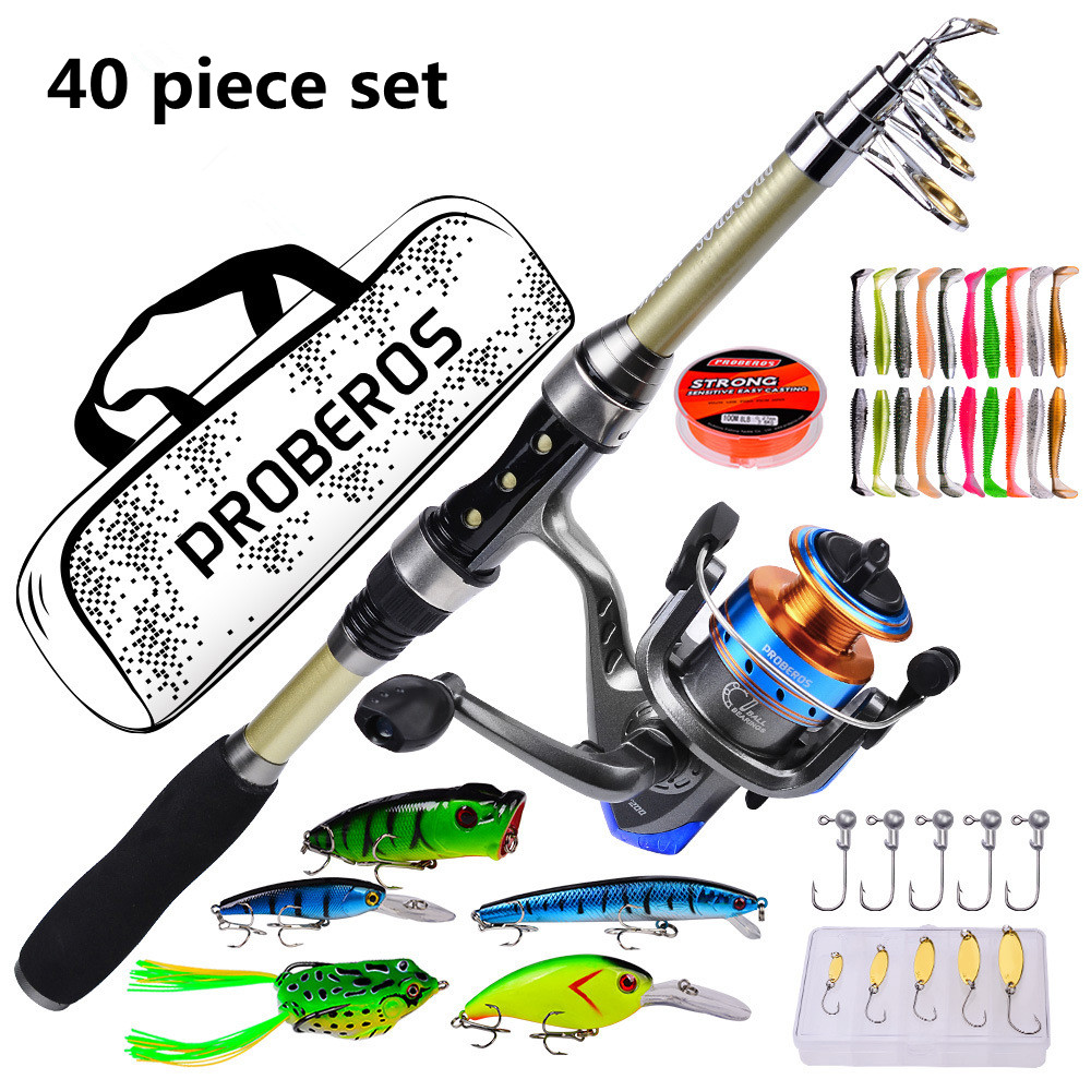 Fishing Rod Fly - 40 Piece Set of New Sea
