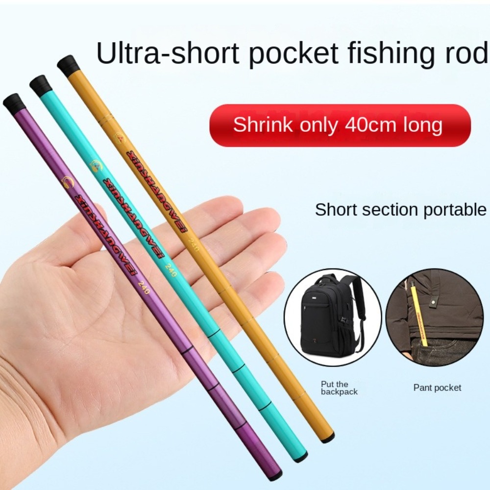 Fishing Rod Combo - Telescopic Fishing Rod Full Kits Spincast