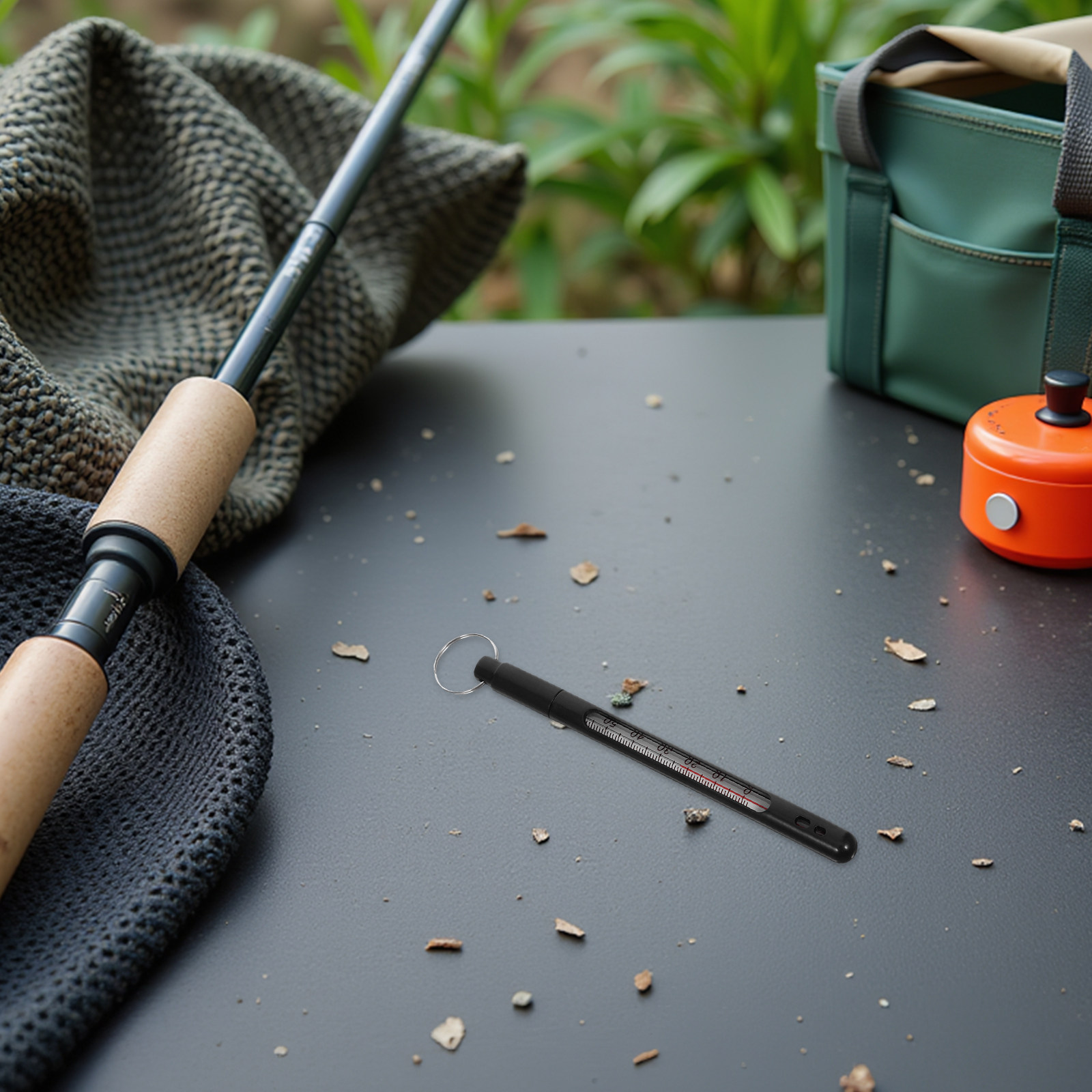 Fishing Rod Fly - Fishing Water Thermometer ABS Material Stick