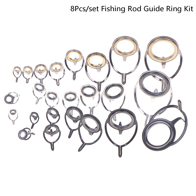 8Pcs Fishing Tackle Stainless  - Fishing Rod Repair Kit review and price