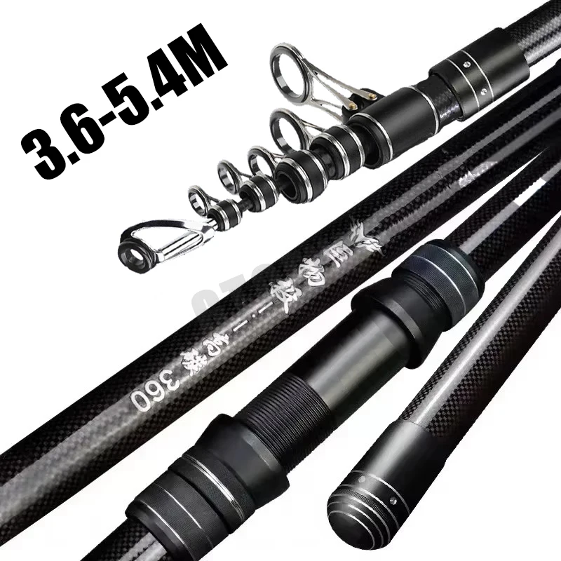 3.6m 4.5m 5.0m 5.4m Telescopic - Fishing Rod Surf review and price