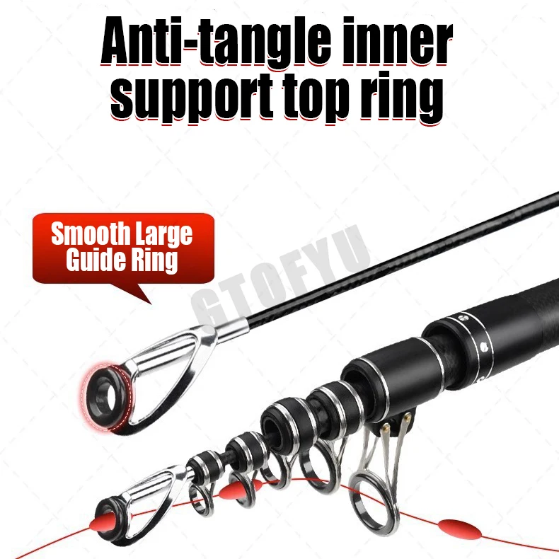 3.6m 4.5m 5.0m 5.4m Telescopic - Fishing Rod Surf review and price