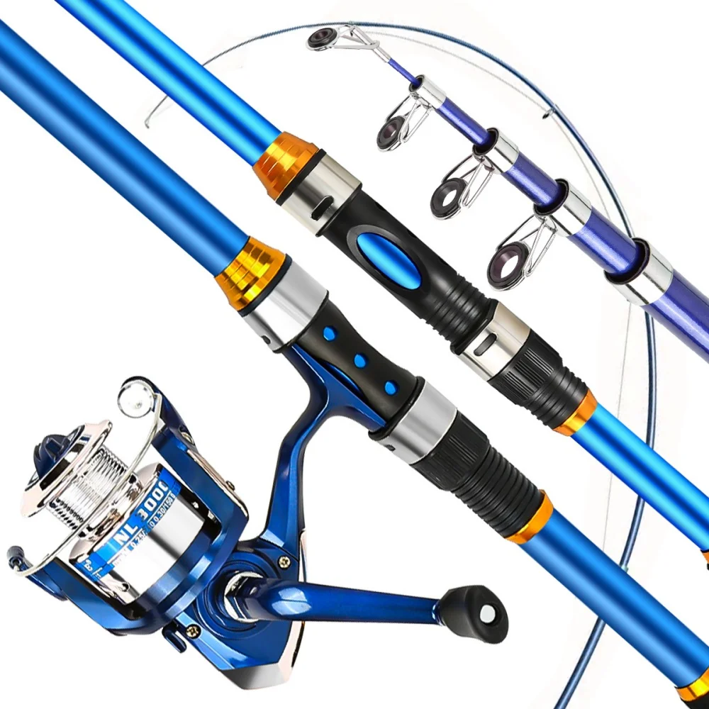 2.1-3.6M Telescopic Glass Fibe - Fishing Rod Carbon Fiber review and price