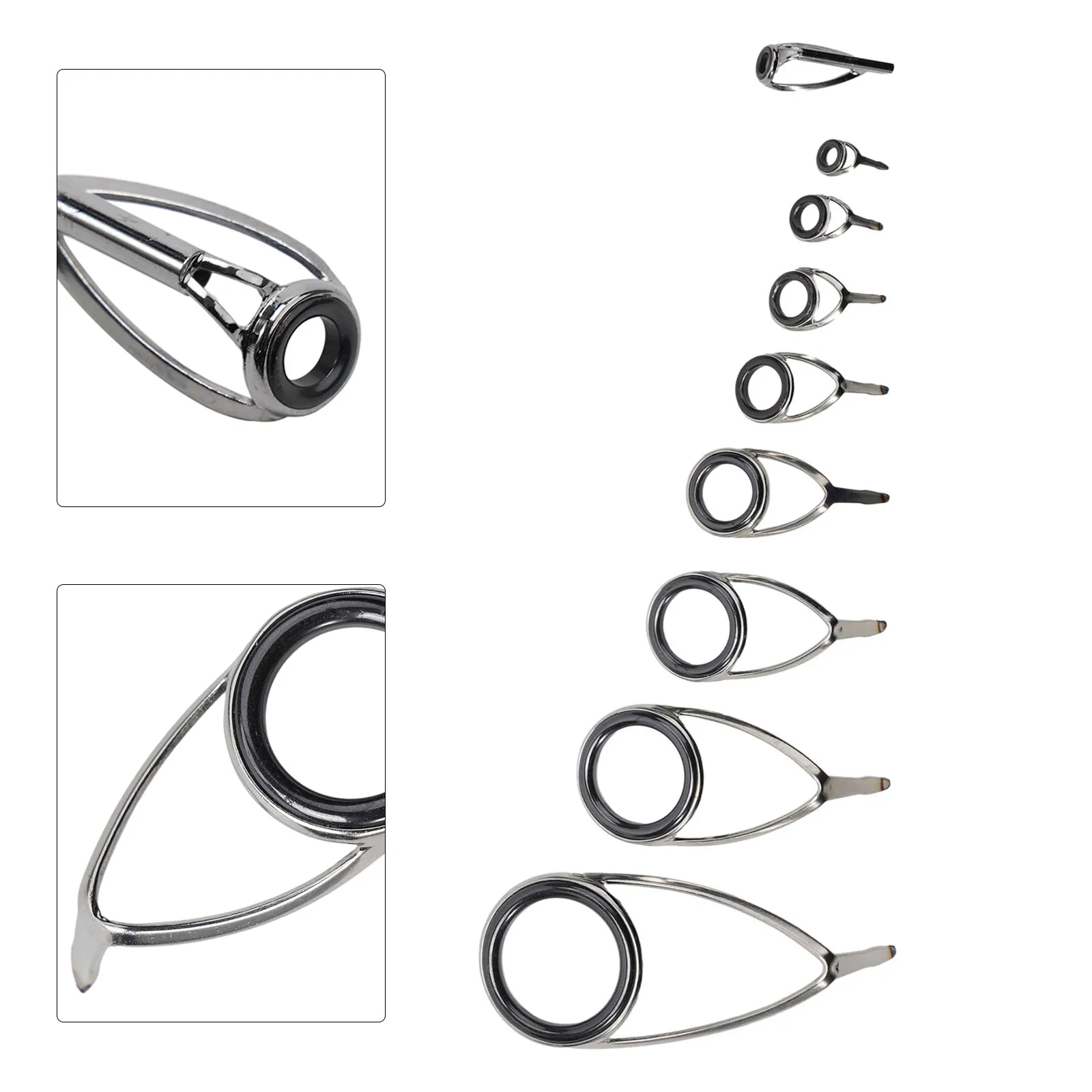 9pcs Fishing Rod Top Ring Tip  - Fishing Rod Repair Kit review and price