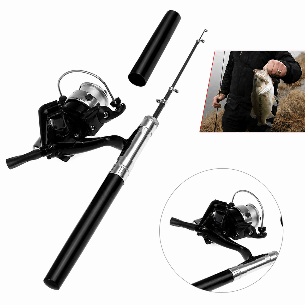Portable 39 Inch Spinning Reel - Fishing Rod Combo review and price