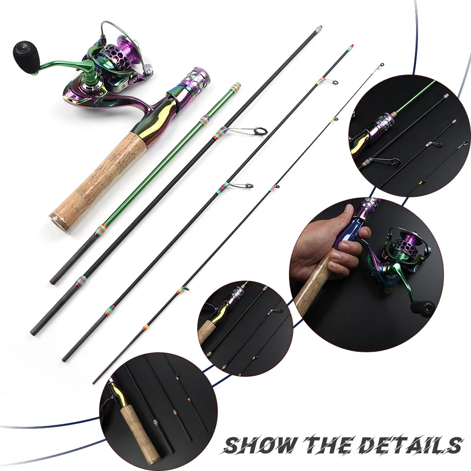 Four-section fishing rod, made - Fishing Rod Carbon Fiber review and price